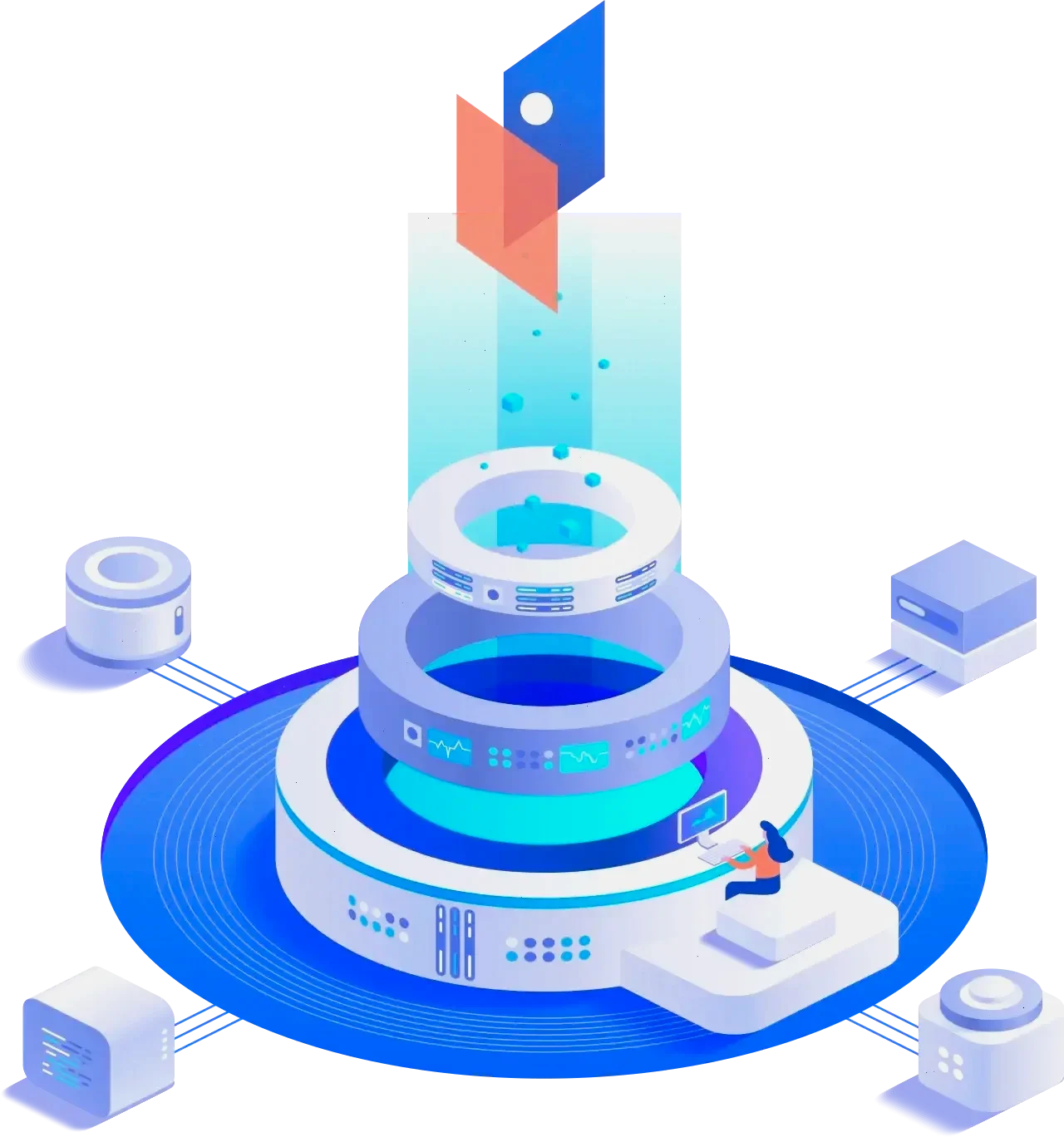 Mangaf Crest AI منصة تقنية للأصول الرقمية